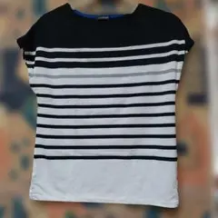 CLASSA ボーダー 半袖 Tシャツ Lサイズ — image 1