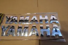 YAMAHA(ヤマハ) 3Dエンブレム 2枚組　メッキシルバー — image 1