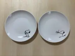 スヌーピー ペアプレート 2枚セット　未使用　(まとめ買いお値引き応相談) — image 1