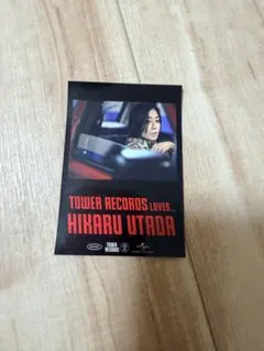 宇多田ヒカル　ステッカー　タワーレコード　タワレコ　TOWER RECORDS — image 1