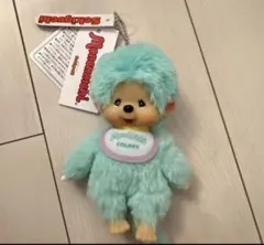 モンチッチ　ぬいぐるみ　キーホルダー　グリーン — image 1
