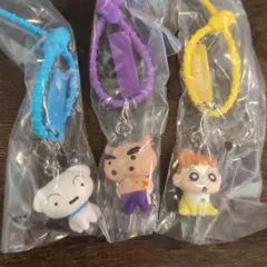 クレヨンしんちゃん カラフルマルチチャーム 3点セット — image 1