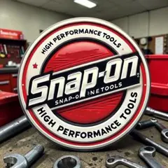 スナップオン Snap-on ブリキ看板 アメリカン雑貨 USA ヴィンテージ — image 1