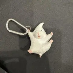 白いネズミのキーホルダー — image 1