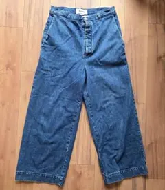 SUNNEI スンネイ ワイド デニム パンツ — image 1