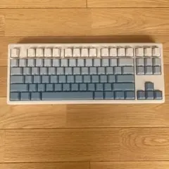 FREE WOLF キーボード ホワイトxライトブルー — image 1