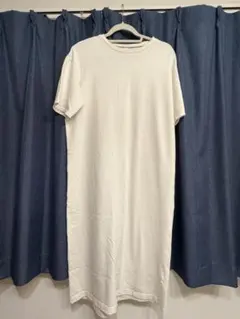 Bob ブージュルード 白 Tシャツ スリット ワンピース Mサイズ — image 1