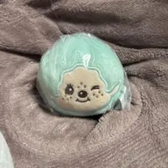 モンチッチ ぬいぐるみミラーチャーム　グリーン — image 1