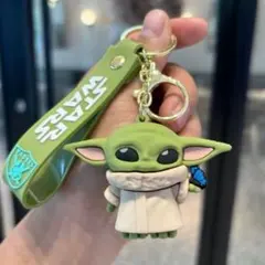 スターウォーズ ベビーヨーダ 真顔ver キーホルダー ストラップ — image 1
