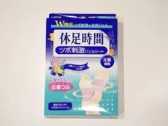 休足時間 ツボ刺激ジェルシート 足裏専用 LION ライオン 12枚 箱無し — image 1