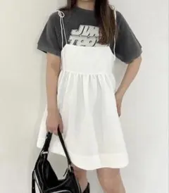 uby spic&span バックリボンキャミワンピース — image 1