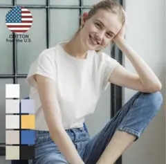 coca COTTON from the U.S.フレンチスリーブTシャツ — image 1