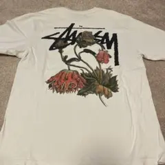 Stüssy フラワープリント Tシャツ クリーム — image 1