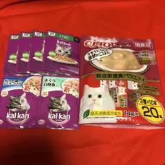 ⭐️お得❣️CIAO ちゅ〜る カルカン 猫用ウェットフード セット⭐️ — image 1