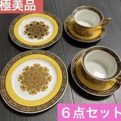 Royal Cup&Plate ティーカップ2個・お皿大2枚小２枚セット　極美品 — image 1
