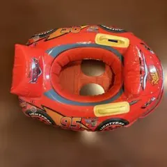浮き輪　足入り　カーズ　車　プール　水遊び　海 — image 1