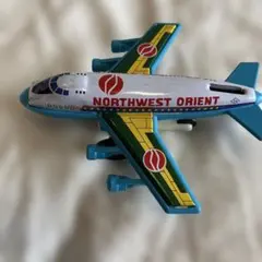 NORTHWEST ORIENT ブリキ製 飛行機 模型 — image 1