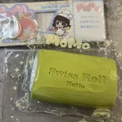 momo ロールケーキ スクイーズ 抹茶 — image 1