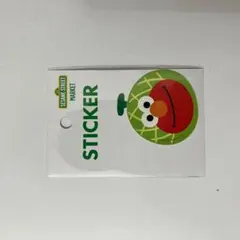 SESAME STREET MARKET エルモ メロン ステッカー — image 1