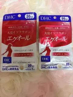 DHC 大豆イソフラボン エクオール 20日分2袋 — image 1