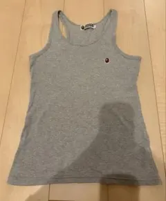 A BATHING APE BAPE タンクトップ グレー S エイプ — image 1