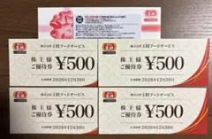 【最新】餃子の王将 王将フードサービス 株主優待券2,000円分と優待カード — image 1