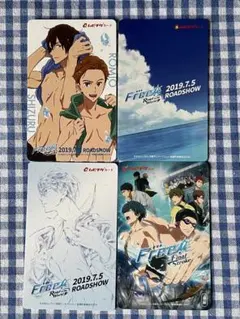 【使用済み】Free! ムビチケ 4枚セット — image 1
