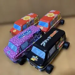 ブラックサンダー　ハイチュウ　チュッパチャプス　缶の車　缶　車　プライズ品 — image 1