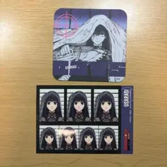 SAKAMOTO DAYS 大佛 コースター ステッカーセット — image 1