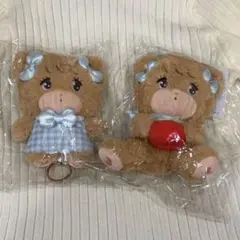mikko ぬいぐるみ キーリング ラテ — image 1