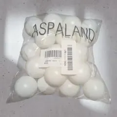 ASPALAND 卓球ボール 25個 白 未使用 — image 1