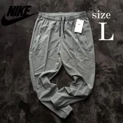NIKE ナイキ ランニングパンツ ランニングウェア グレー ウーブン L — image 1