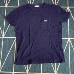 LACOSTE ポケット付き 半袖Tシャツ ネイビー — image 1