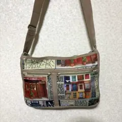 新品✨️未使用✨️ ショルダーバッグ タウンニュースペーパー柄 — image 1