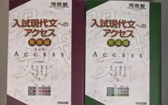 入試現代文へのアクセス2冊セット — image 1