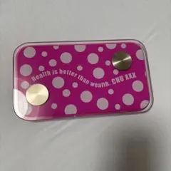 CHU XXX 体重計 ピンク ドット柄 — image 1