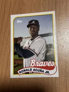 Ronald Acuna JR 裏Chipper Jones ブレーブス — image 1