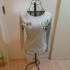 PLAYBOY 長袖 カットソー ラメロゴプリント — image 1