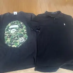 A BATHING APE カモフラ POLO Ralph Lauren — image 1