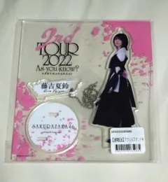 櫻坂46 藤吉夏鈴 2nd TOUR 2022 アクリルスタンドキーホルダー — image 1