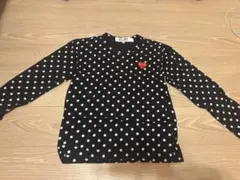 PLAY COMME des GARCONS ドット柄 長袖Tシャツ XS — image 1