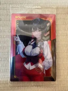 勝利の女神 NIKKE ルージュ スクエア缶バッジ — image 1