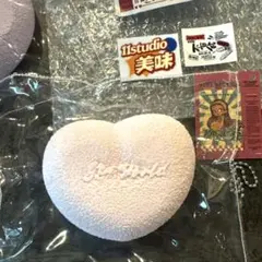 新品未使用 11的世界 淡いピンク スクイーズ ハート — image 1