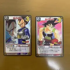 ドラゴンボールZ カード ベジータ バーダック 2枚セット — image 1