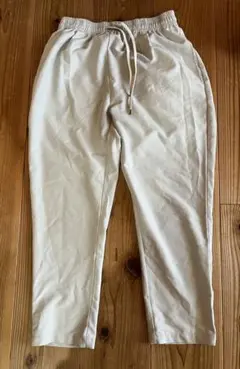 COLONNY2139ライトグレー クロップド丈 スウェットパンツ — image 1