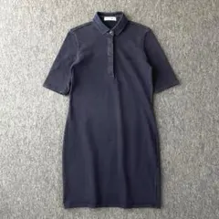 LACOSTE　デザインワンピース　ポロ　ワンポイント　オリジナルボタン　日本製 — image 1