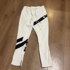 CRONOS スウェットパンツ ホワイト Mサイズ — image 1