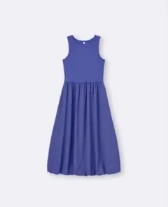 【着用回数1回　美品】GU バブルヘムワンピースSサイズ — image 1