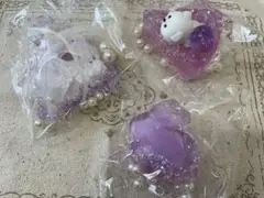 jammyjem キラキラ先生 紫系 スクイーズ まとめ売り — image 1