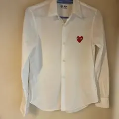 PLAY COMME des GARÇONS 長袖シャツ ホワイト　Mサイズ — image 1